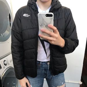 Northface Black Puffer Coat